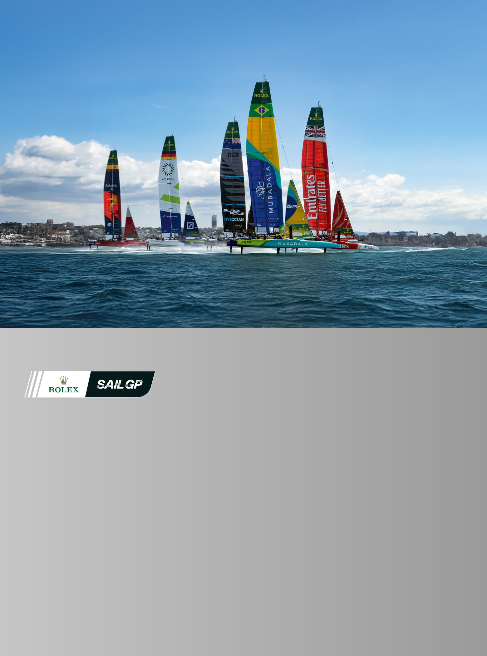Rolex SailGP Championsship Wassersport Krebber