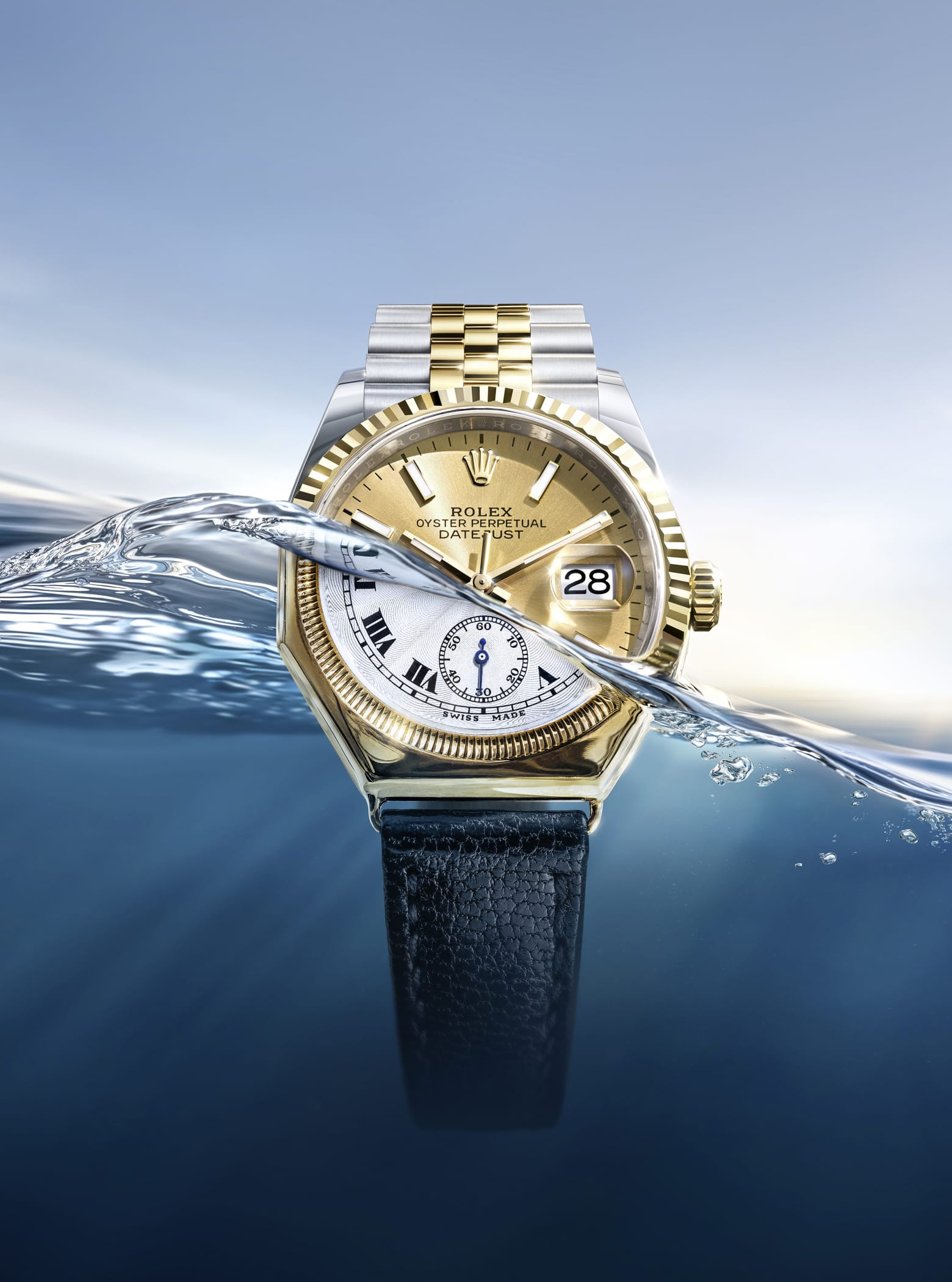 Rolex Oyster Story Octagonal M126233-0015, Juwelier Krebber