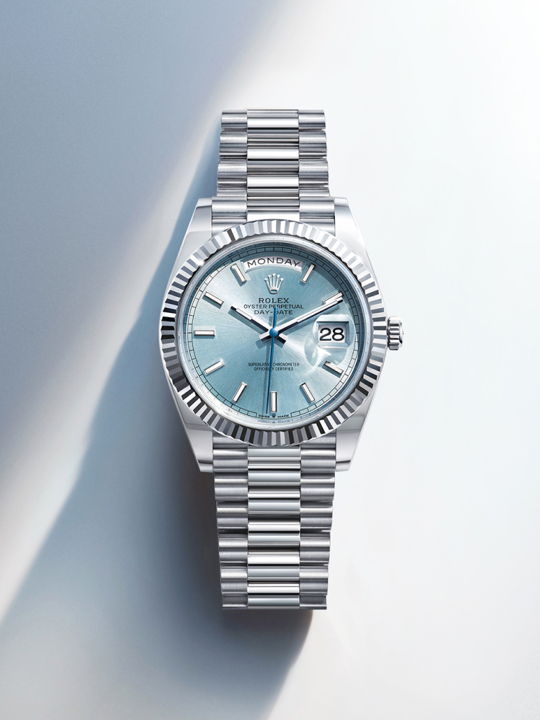 Rolex Armbanduhren Day-Date bei Juwelier Krebber in Mönchengladbach