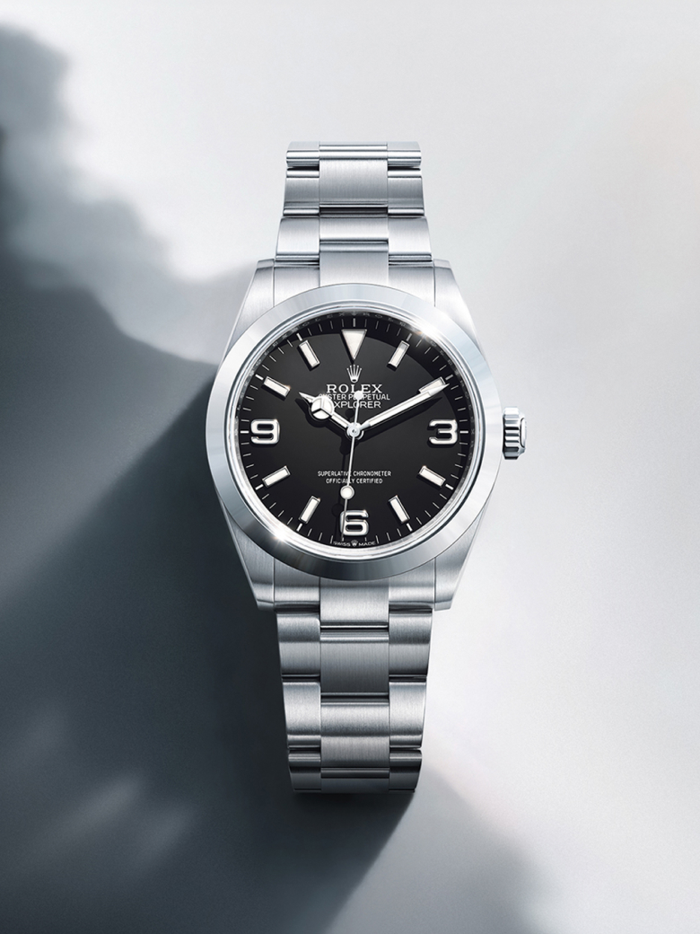 Rolex Armbanduhren Explorer bei Juwelier Krebber in Mönchengladbach