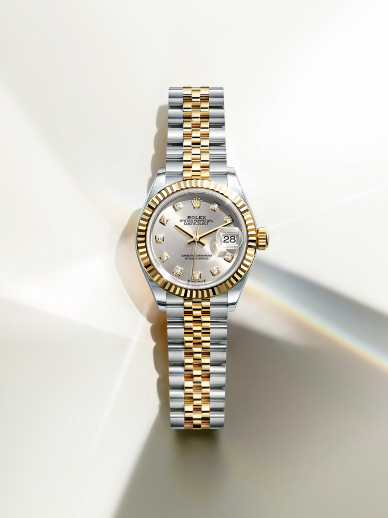 Rolex Armbanduhren Lady Datejust bei Juwelier Krebber in Mönchengladbach
