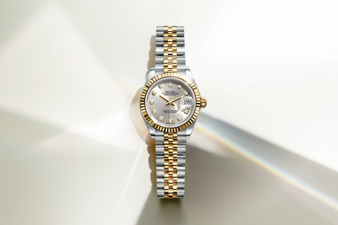 Rolex Armbanduhren Lady Datejust bei Juwelier Krebber in Mönchengladbach