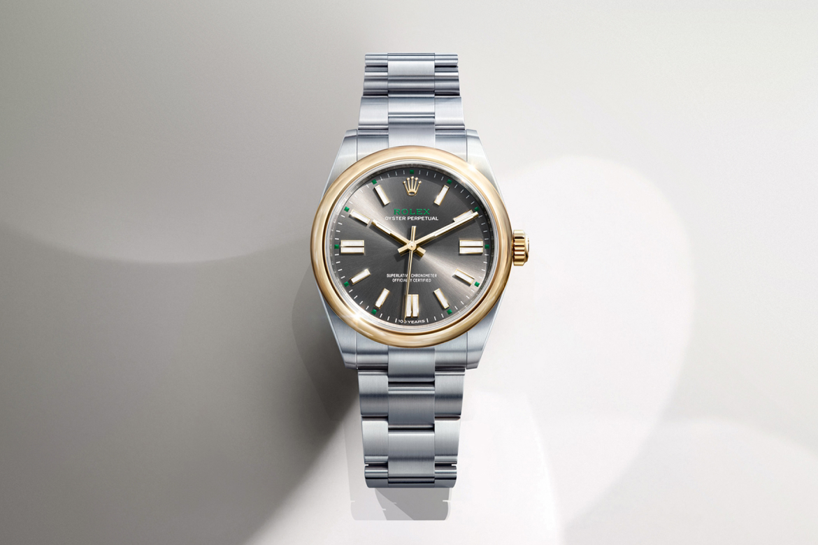 Rolex Armbanduhren Oyster Perpetual bei Juwelier Krebber in Mönchengladbach