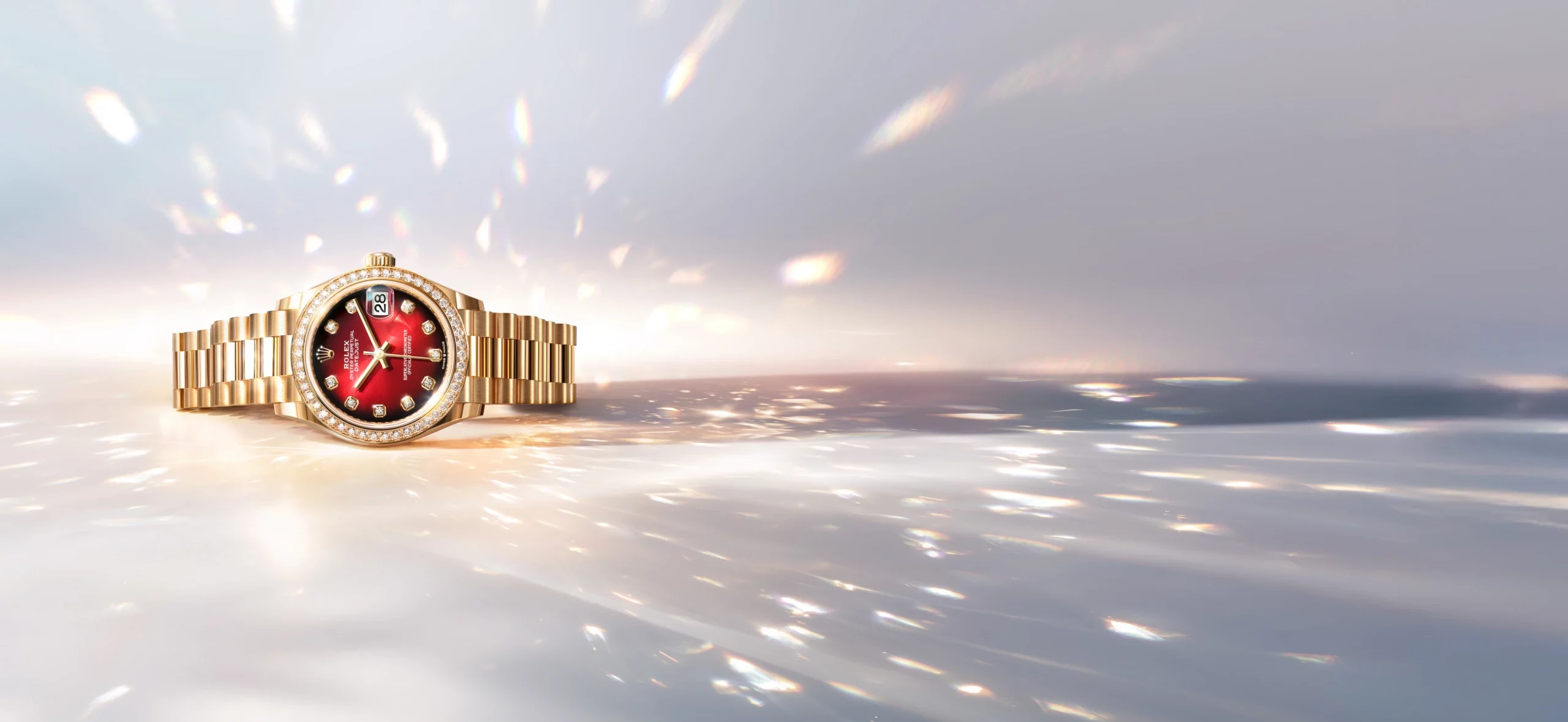 Rolex Damenuhr Datejust 31 Christmas bei Juwelier Krebber in Mönchengladbach