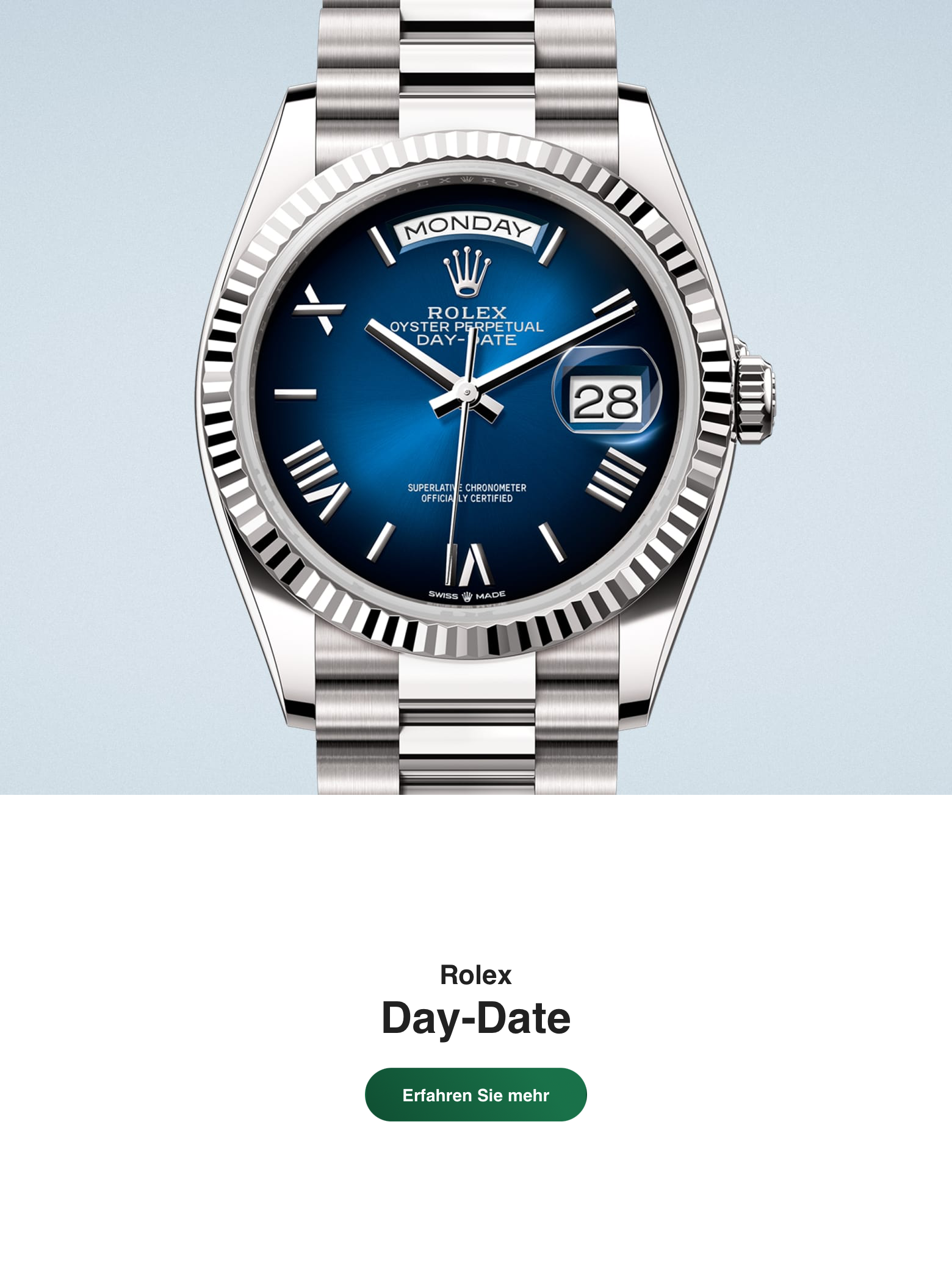 Rolex Day-Date m128239-0063 bei Juwelier Krebber in Mönchengladbach