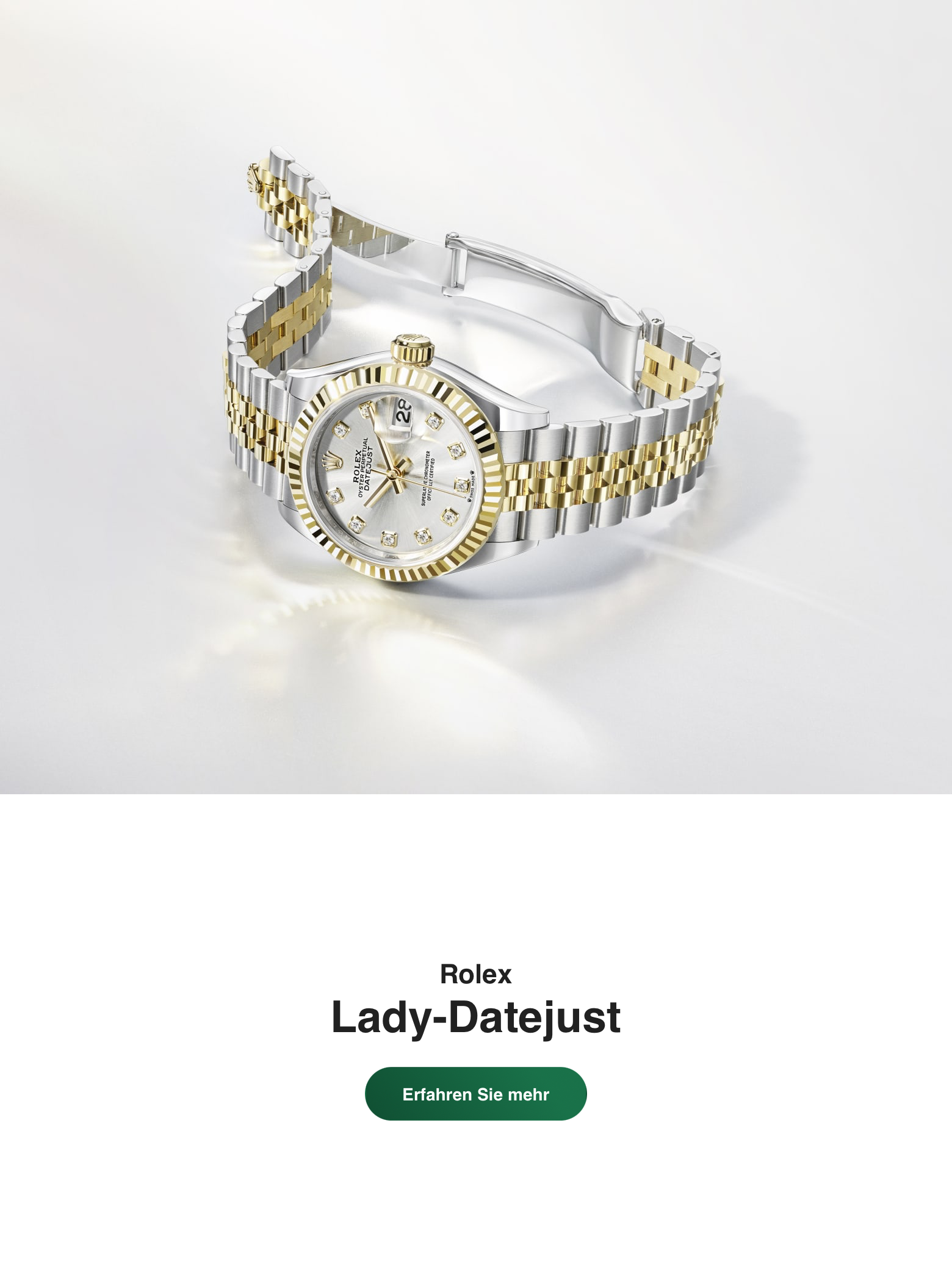 Rolex Lady Datejust bei Juwelier Krebber in Mönchengladbach