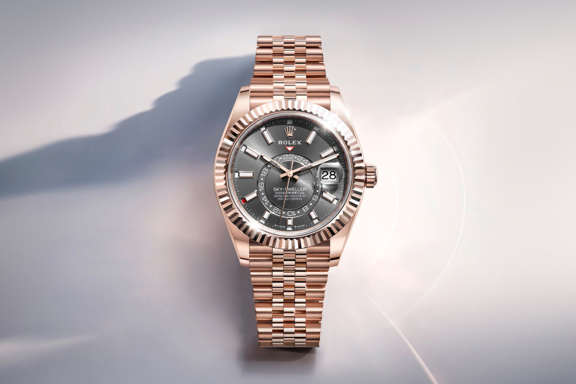 Rolex Armbanduhren Sky-Dweller bei Juwelier Krebber in Mönchengladbach