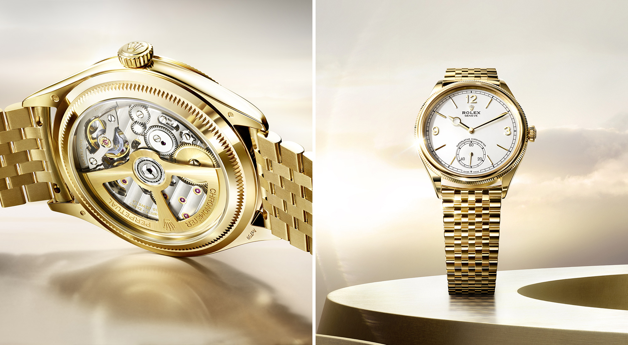 Rolex Perpetual 1908 Neuheit 2025 in Gelbgold