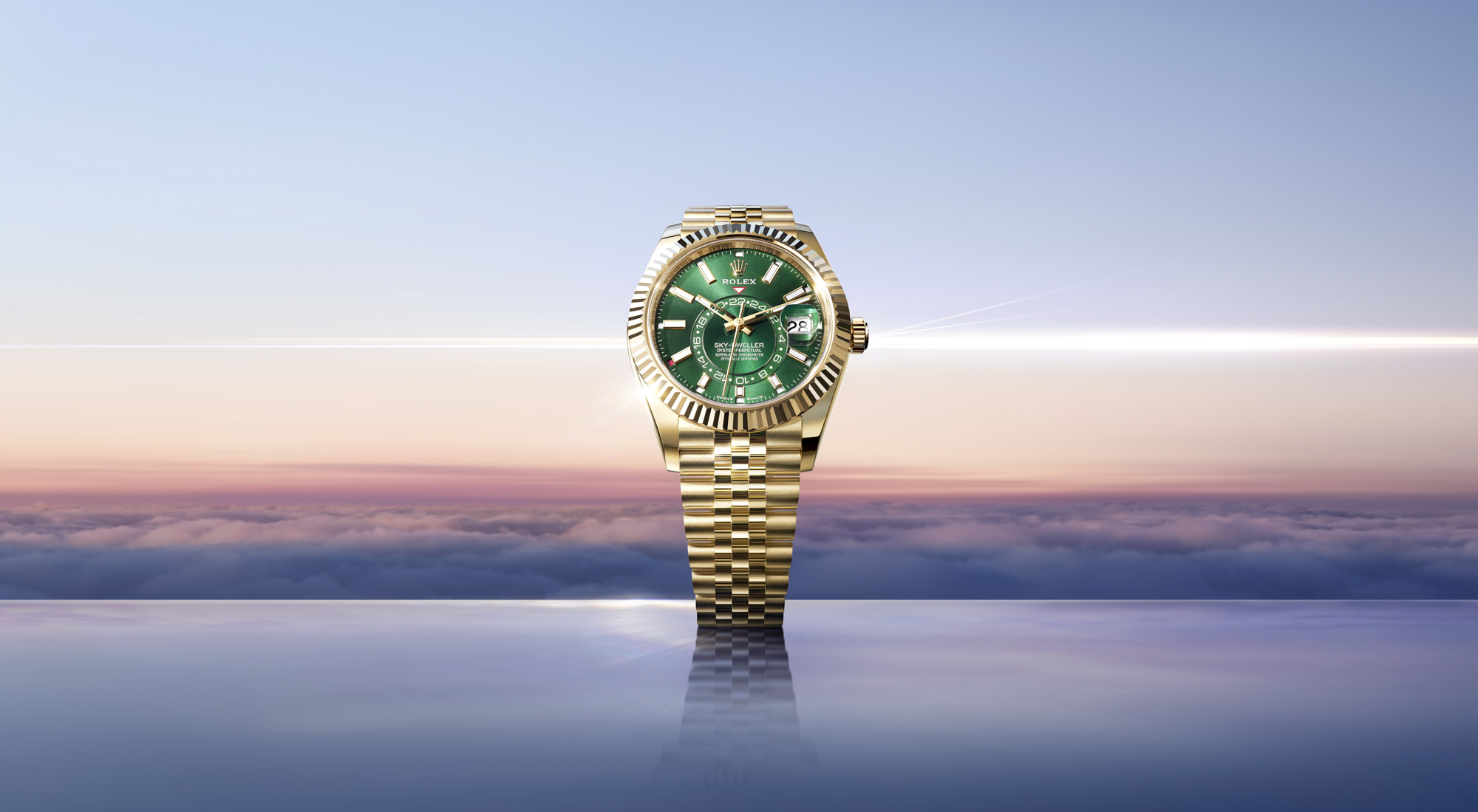 Rolex Sky Dweller bei Juwelier Krebber in Mönchengladbach