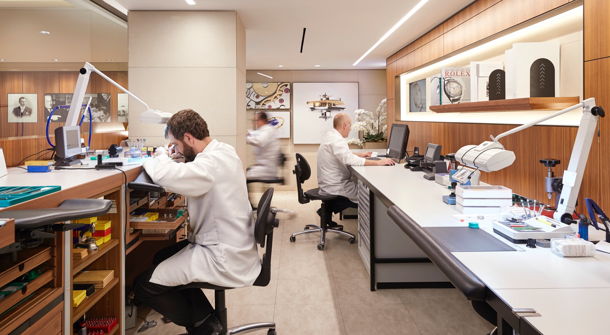 Rolex Wartungsverfahren bei Juwelier Krebber Mönchengladbach Service Center, Offizielles Service Center für Rolex Uhren