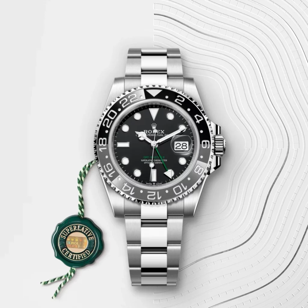 Rolex GMT Master II M126710GRNR-0004 bei Juwelier Krebber in Mönchengladbach