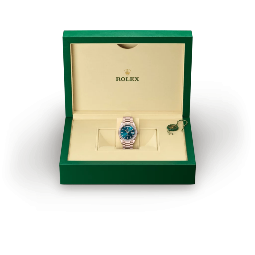 Rolex Day Date M128395TBR-0032 bei Juwelier Krebber in Mönchengladbach