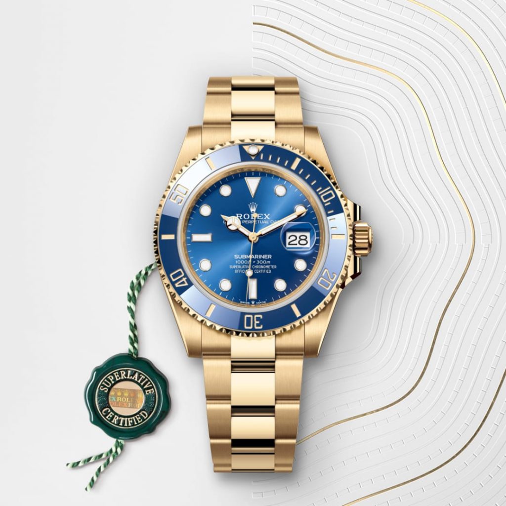 Rolex Submariner Date M126618LB-0002 bei Juwelier Krebber in Mönchengladbach