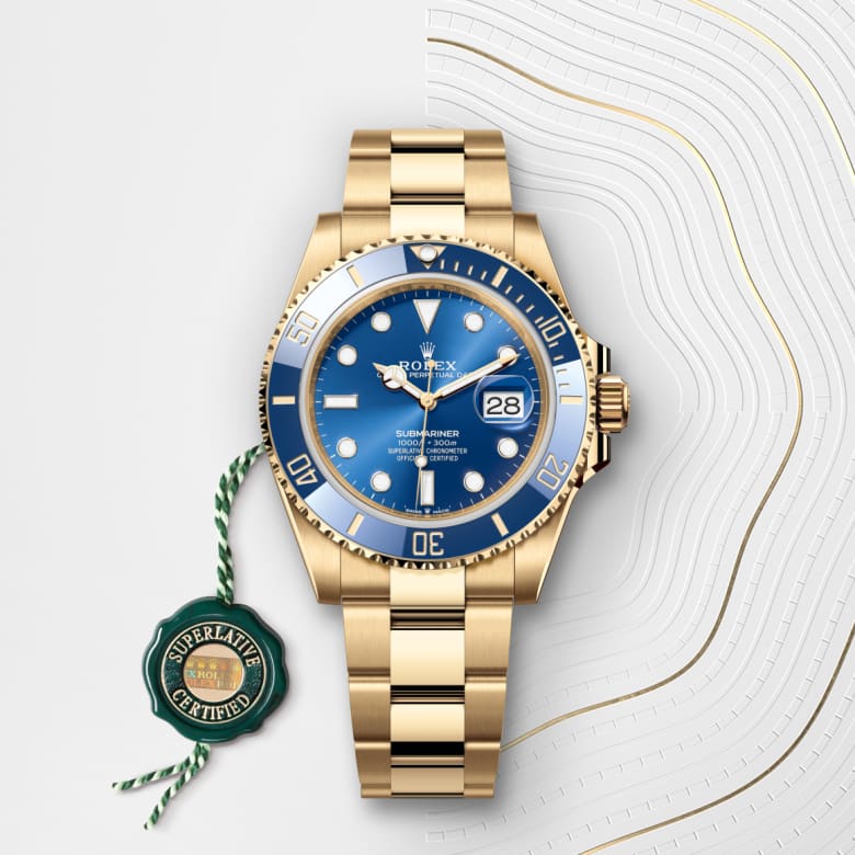 Rolex Submariner Date M126618LB-0002 bei Juwelier Krebber in Mönchengladbach