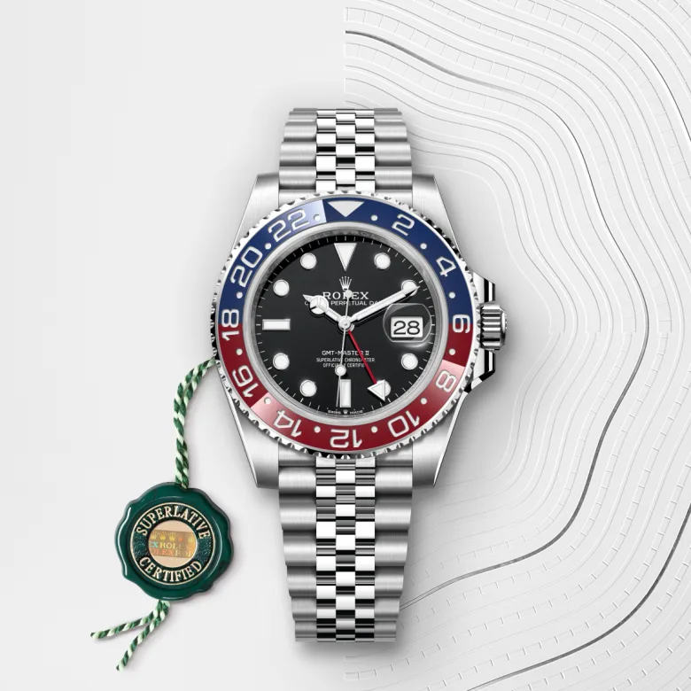 Rolex GMT-Master II M126710BLRO-0001 bei Juwelier Krebber in Mönchengladbach