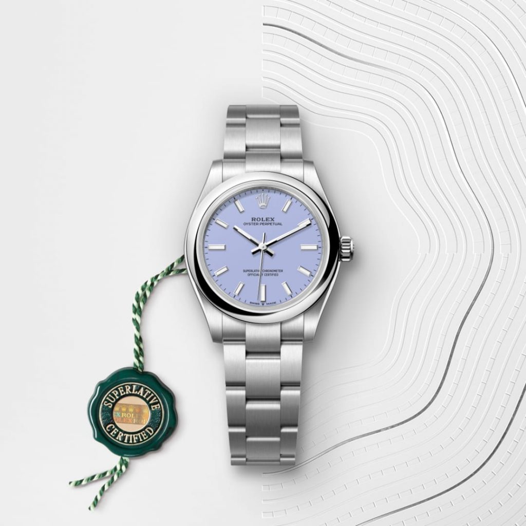 Rolex Oyster Perpetual M277200-0014 bei Juwelier Krebber in Mönchengladbach