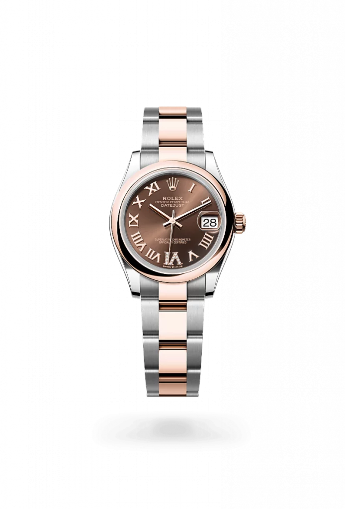 Rolex Datejust 31 in Edelstahl Oystersteel und Everose Gold M278241-0003 bei Juwelier Krebber in Mönchengladbach