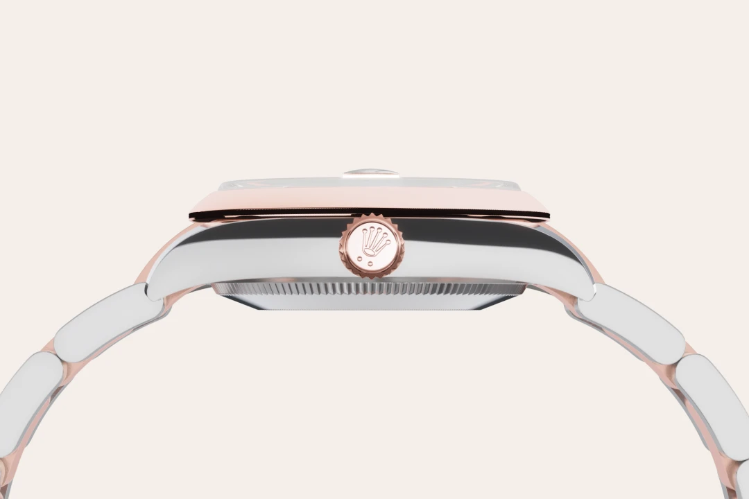 Rolex Datejust 31 in Edelstahl Oystersteel und Everose Gold M278241-0003 bei Juwelier Krebber in Mönchengladbach