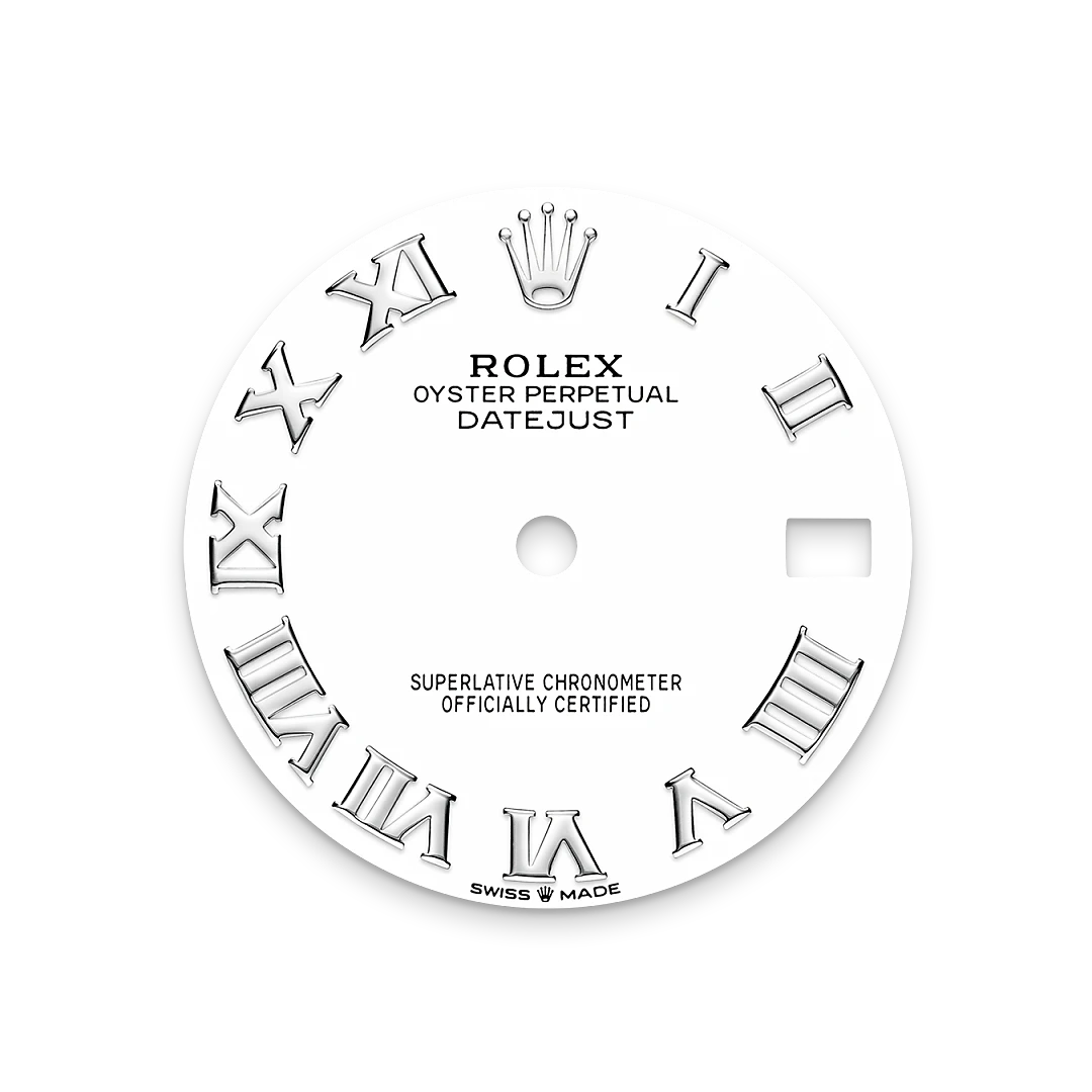 Rolex Datejust 31 in Edelstahl Oystersteel und Weißgold M278274-0010 bei Juwelier Krebber in Mönchengladbach