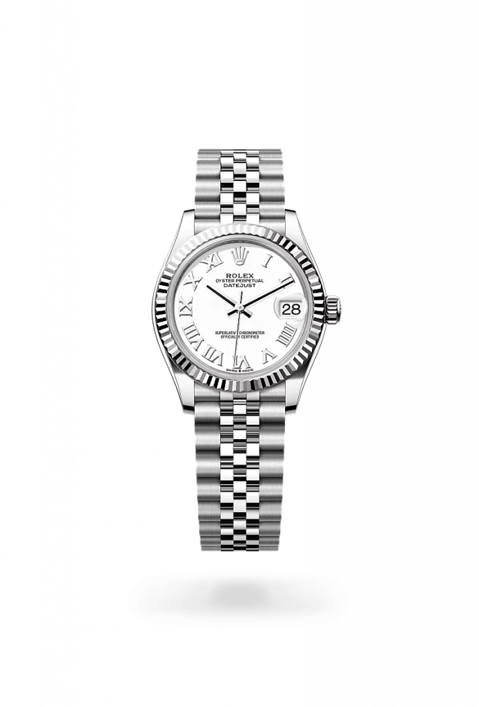 Rolex Datejust 31 in Edelstahl Oystersteel und Weißgold M278274-0010 bei Juwelier Krebber in Mönchengladbach