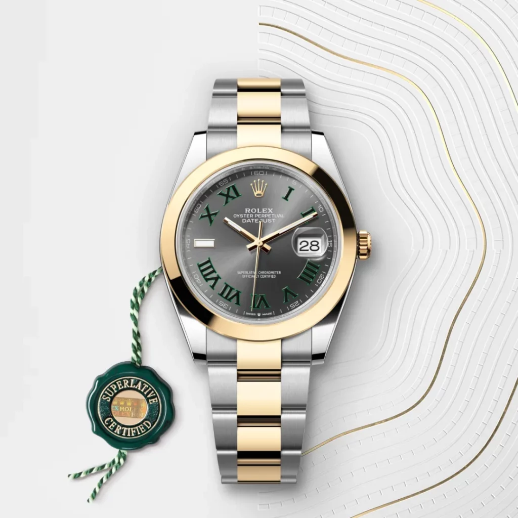 Rolex Datejust 41 in Edelstahl Oystersteel und Gelbgold M126303-0019 bei Juwelier Krebber in Mönchengladbach
