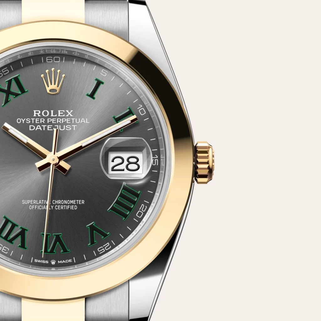 Rolex Datejust 41 in Edelstahl Oystersteel und Gelbgold M126303-0019 bei Juwelier Krebber in Mönchengladbach