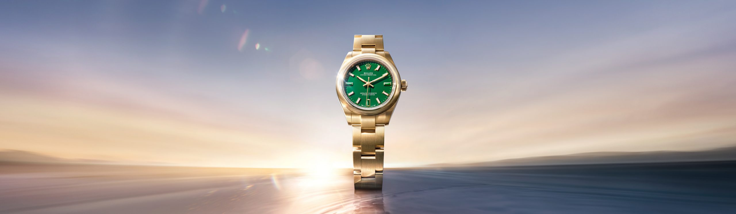 Rolex Neue Modelle 2026 Oyster Perpetual 28 und 34 in Gold bei Juwelier Krebber in Mönchengladbach