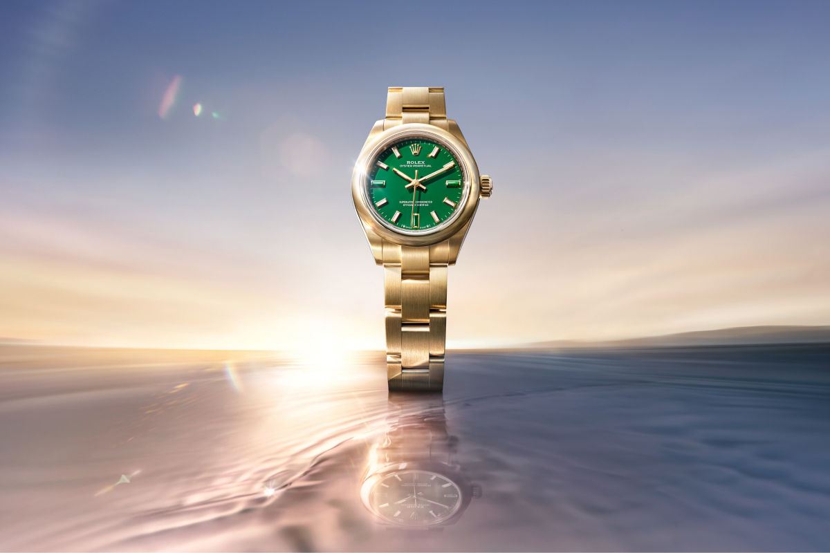 Rolex Neue Modelle 2026 Oyster Perpetual 28 und 34 in Gold bei Juwelier Krebber in Mönchengladbach