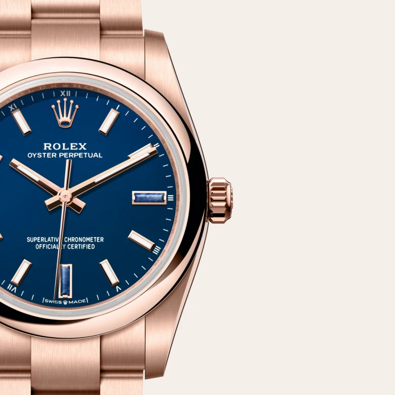 Rolex Oyster Perpetual 34 M124205-0002 bei Juwelier Krebber in Mönchengladbach