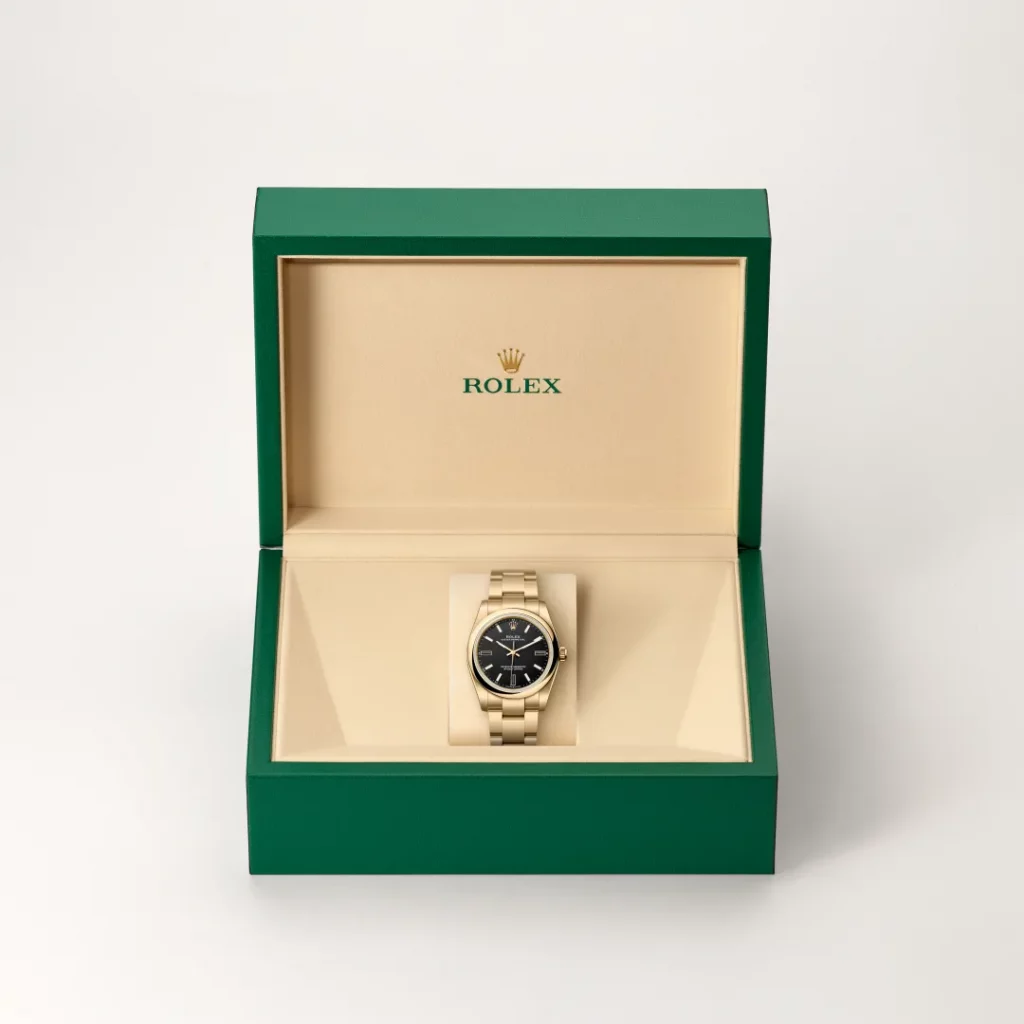 Rolex Oyster Perpetual 34 M124208-0001 bei Juwelier Krebber