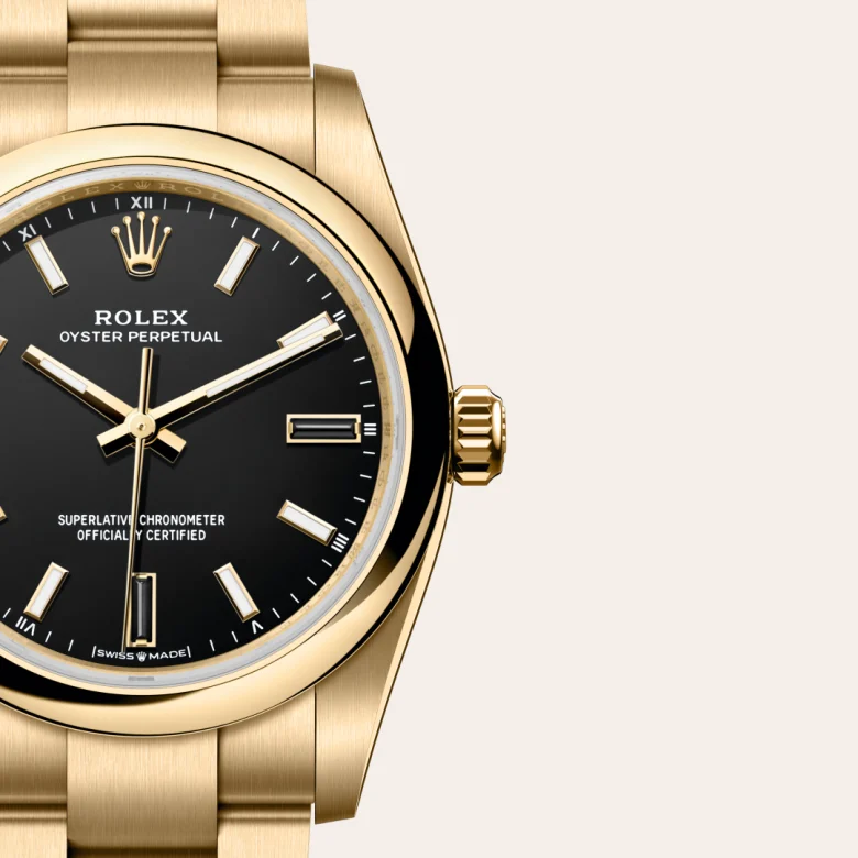 Rolex Oyster Perpetual 34 M124208-0001 bei Juwelier Krebber