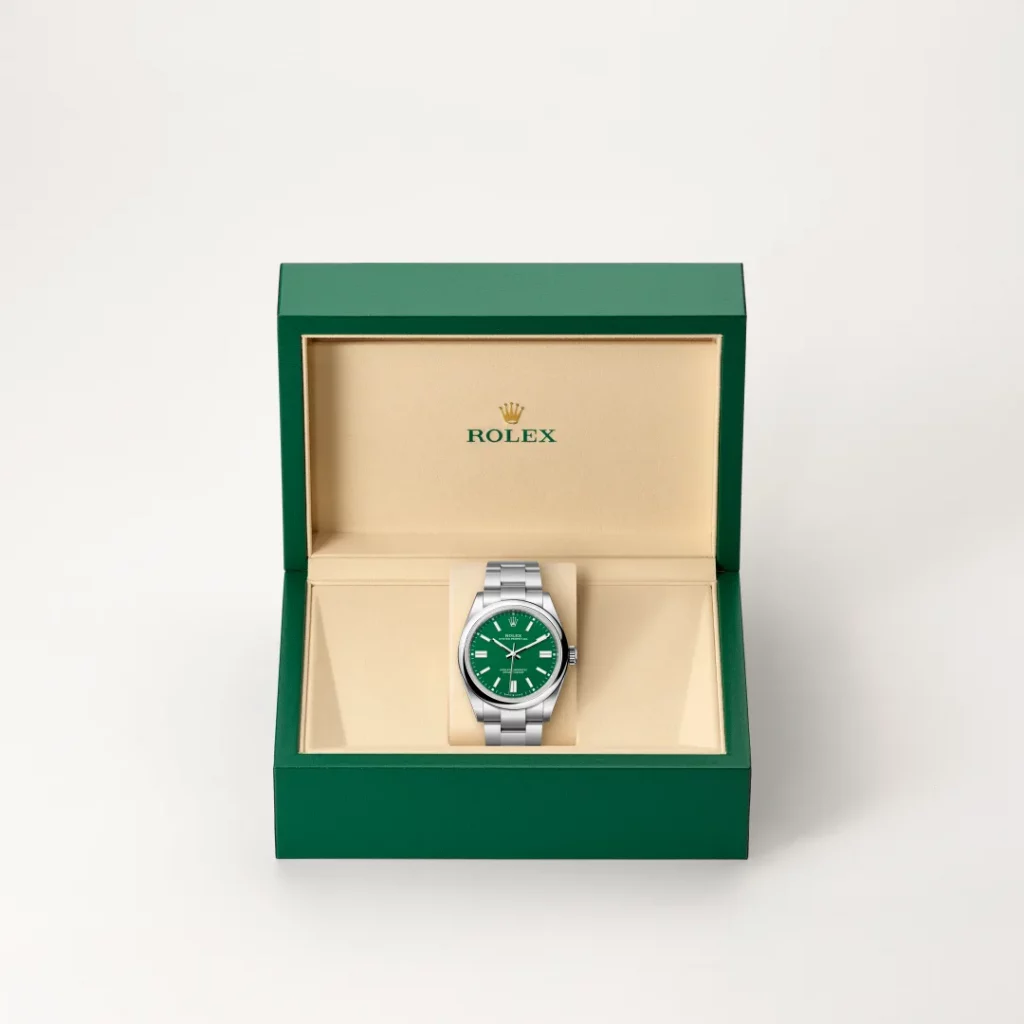 Rolex Oyster Perpetual M134300-0004 bei Juwelier Krebber in Mönchengladbach