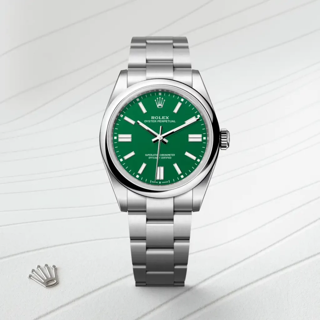 Rolex Oyster Perpetual M134300-0004 bei Juwelier Krebber in Mönchengladbach