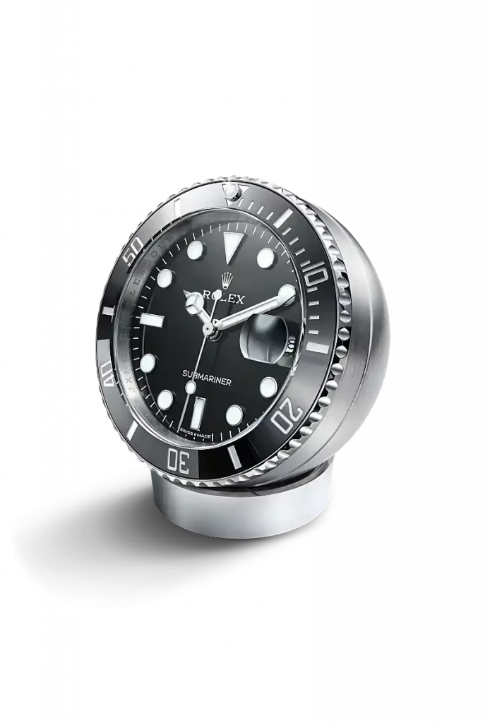 Rolex Accessoires Tischuhr Submariner bei Juwelier Krebber, c909010ln-0001